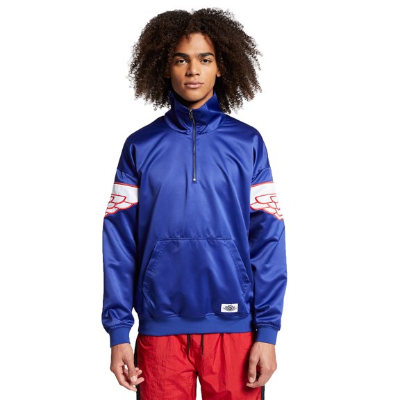 Jordan Wing Classic Men's Pull Over Royal Blue-University Red ao0406-455