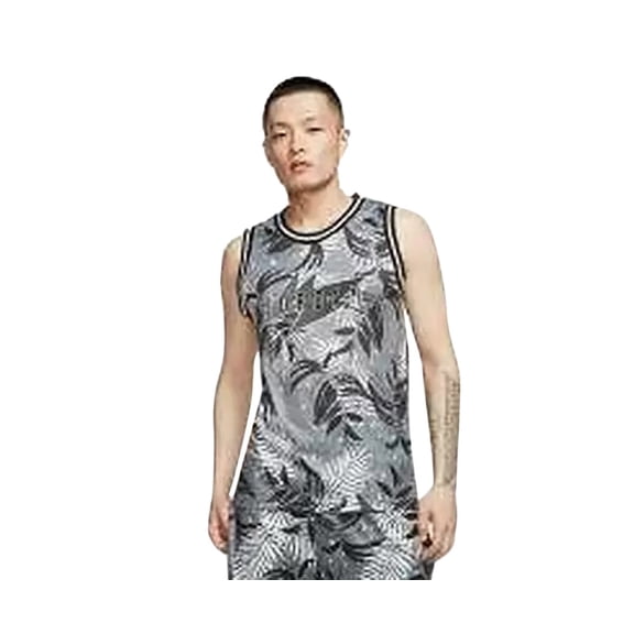 Jordan Wings Jersey Mens Active Shirts & Tees Size Xxl, Color: Grey/Black/White