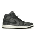 thumbnail image 1 of Jordan Women's 1 Mid Distressed Smoke Grey Shoes, from StockX, 1 of 5