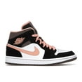 thumbnail image 1 of Jordan Women's 1 Mid Peach Mocha Basketball Shoes, from StockX, 1 of 5