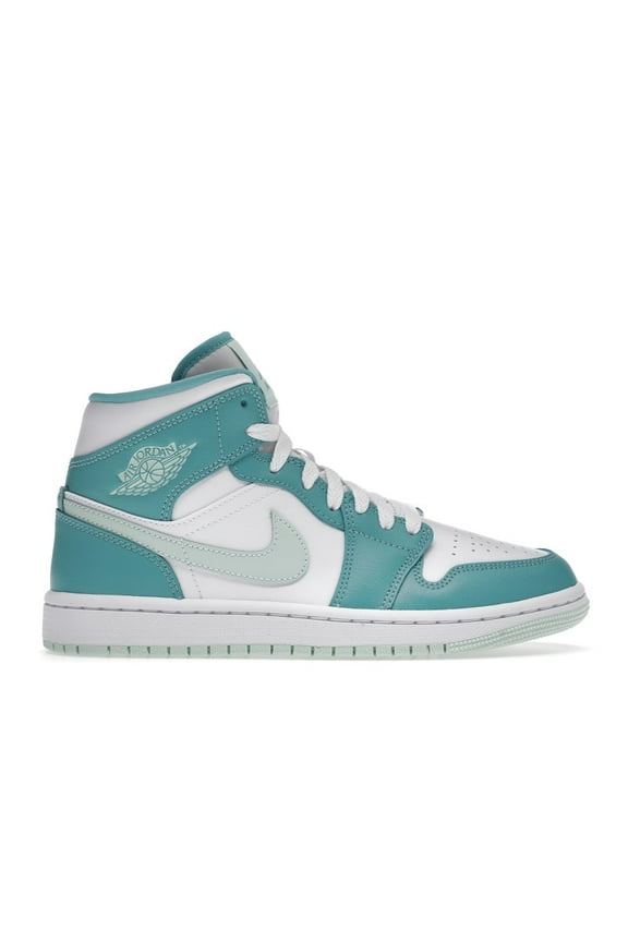 Women's 1 Mid Washed Teal Shoes, from StockX