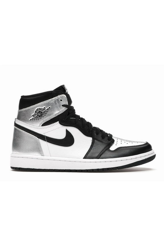 Women's 1 Retro High Silver Toe Basketball Shoes, from StockX