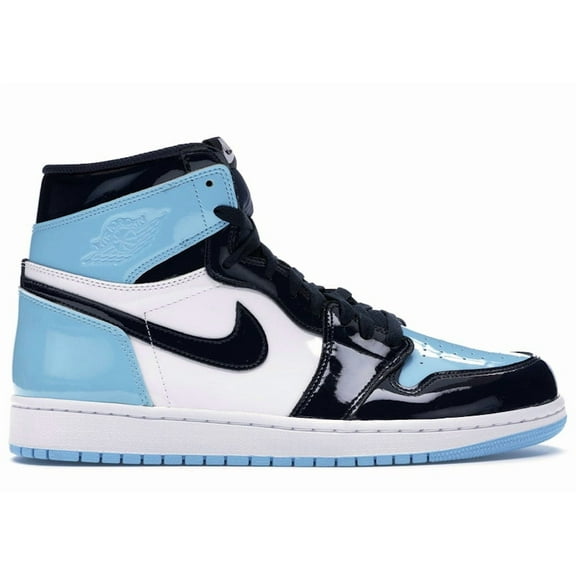 Jordan Women's 1 Retro High UNC Patent Basketball Shoes, from StockX