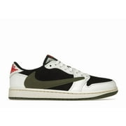 JORDAN Women's 1 Retro Low OG SP Travis Scott Olive Basketball Shoes, from StockX
