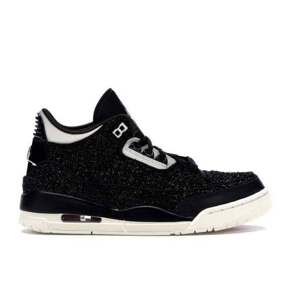Jordan Women's 3 Retro AWOK Vogue Black Shoes, from StockX