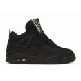 thumbnail image 1 of Jordan Women's 4 Retro Net Black Basketball Shoes, from StockX, 1 of 5
