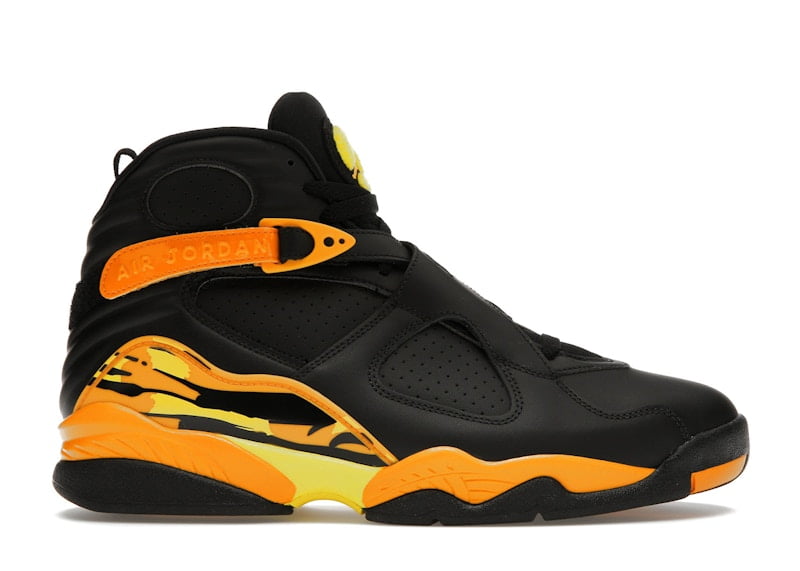 women yellow and black jordans
