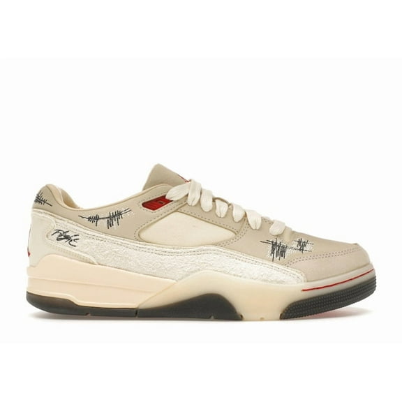 Jordan Women's Flight Court Who Decides War Coconut Milk Shoes, from StockX
