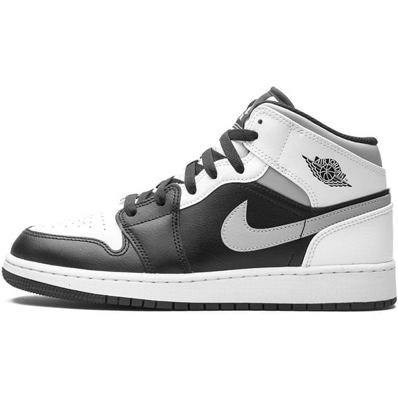 Jordan Youth Air Jordan 1 Mid GS 554725 073 White Shadow - Size 6Y