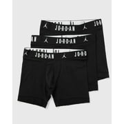 Jordan by Nike JHM Flight Men's Cotton Stretch Boxer Briefs, Black 3-Pack SMALL