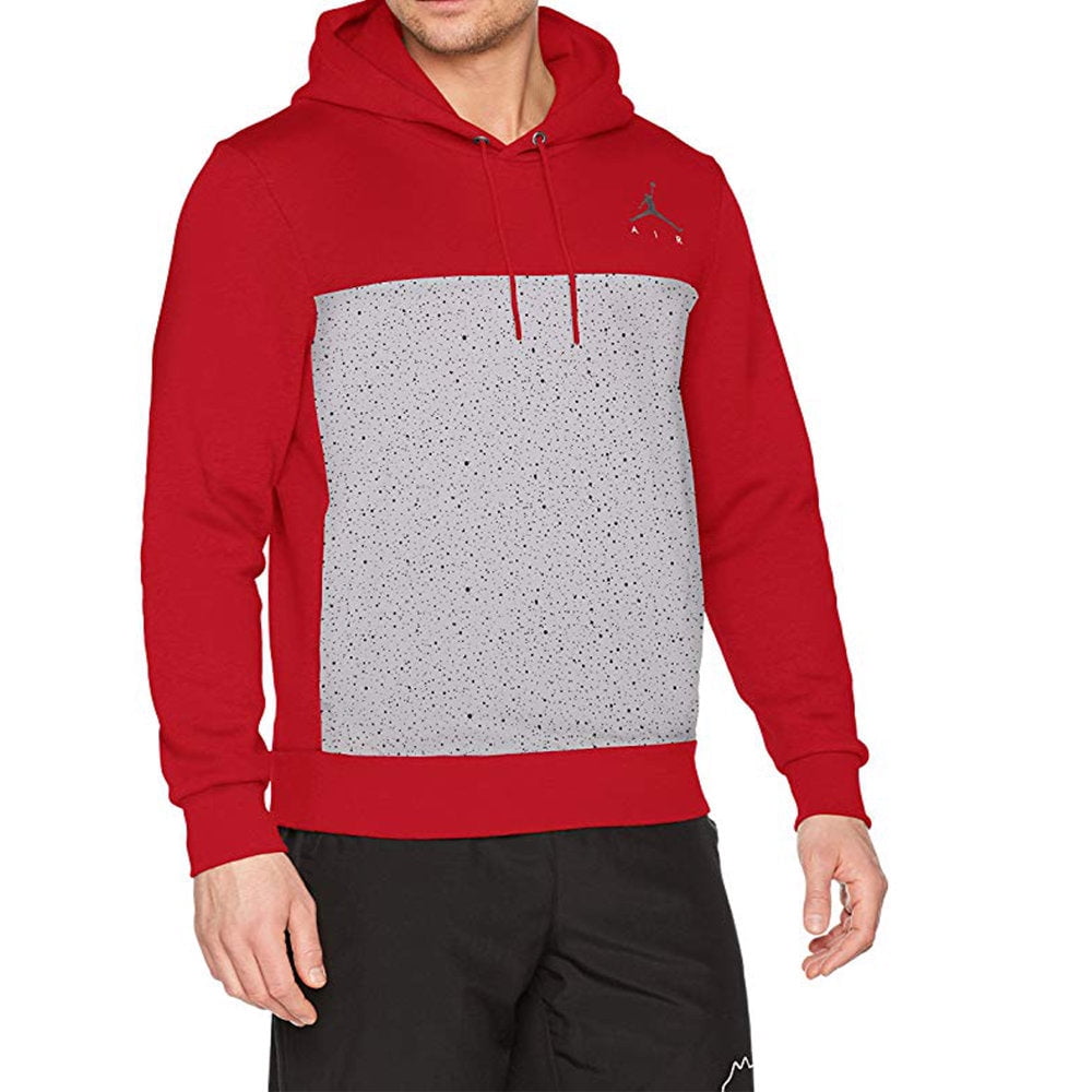 jumpman hoodie red