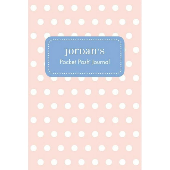 Jordan's Pocket Posh Journal, Polka Dot, (Paperback)