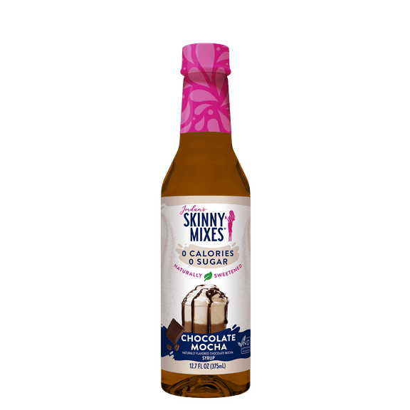 Jordan's Skinny Syrups, Naturally Sweetened, Chocolate Mocha, Syrup, Gluten - Free & Kosher, Plastic Bottle - 375ml