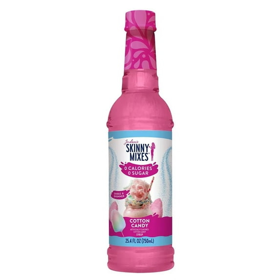 Jordan's Skinny Mixes Fantasy Collection Cotton Candy Liquid Syrup, 25.4 fl oz