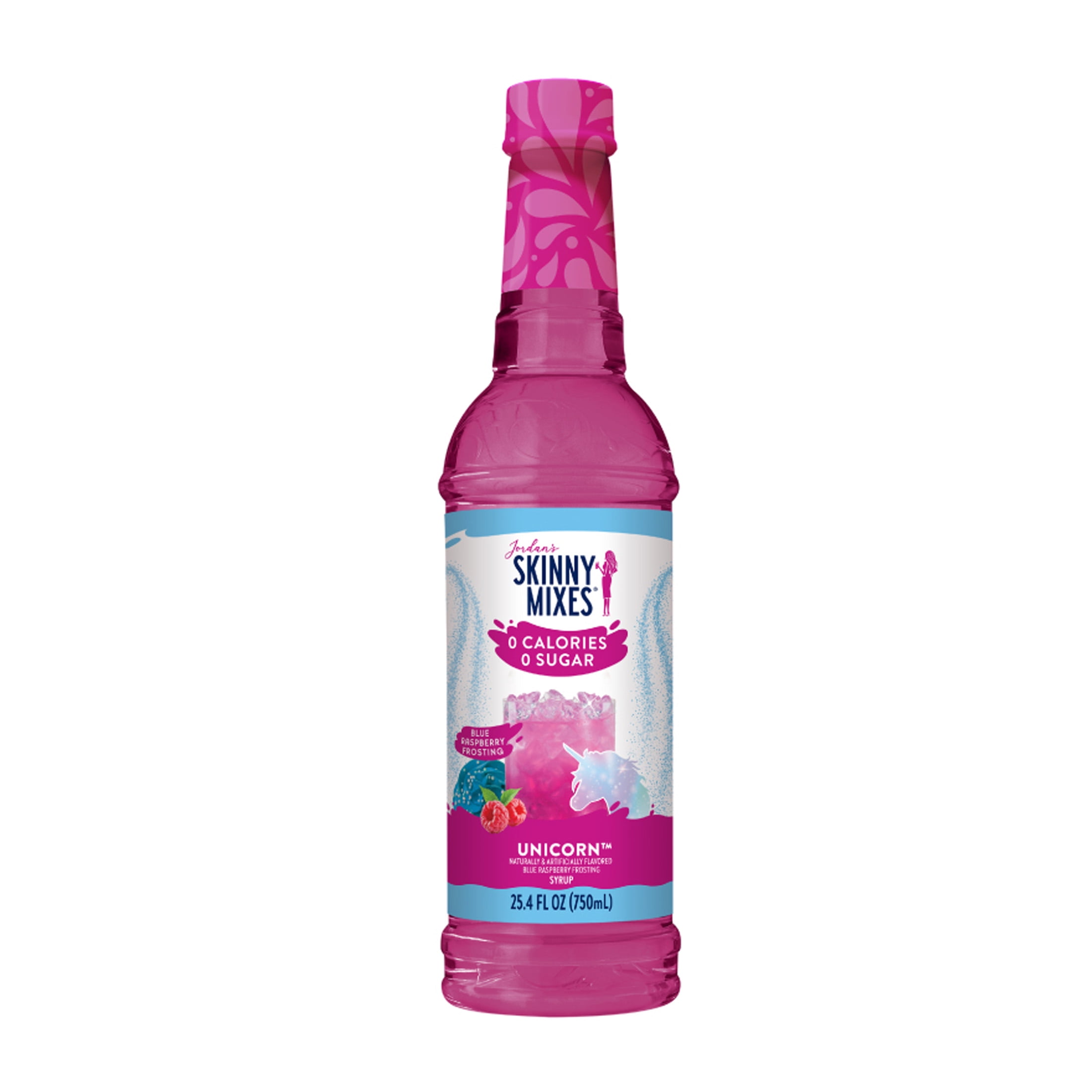 Jordan's Skinny Mixes Fantasy Collection Sugar-Free Unicorn Liquid Syrup, 25.4 Fluid Ounces