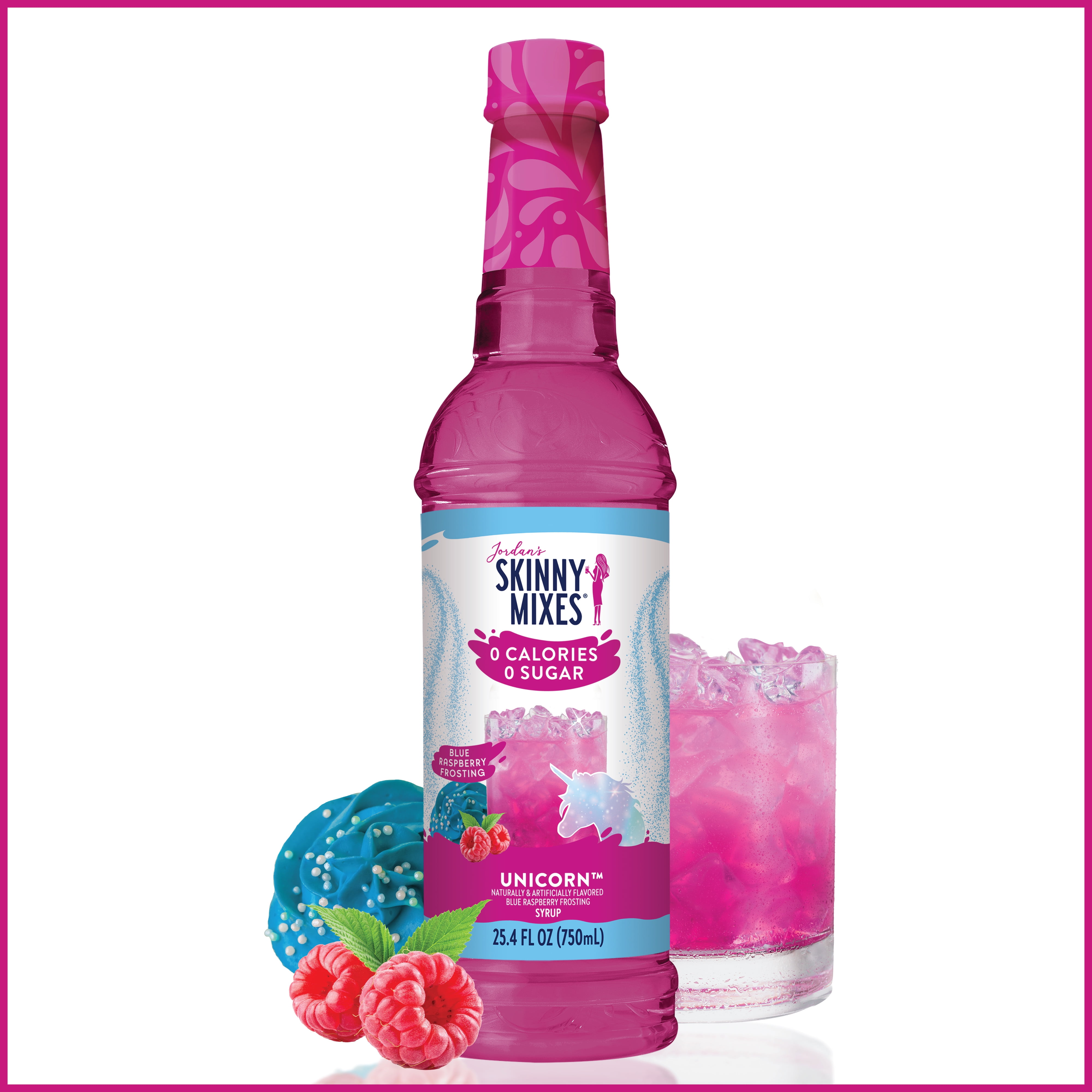 Skinny Mixes Sugar-Free Unicorn Liquid Syrup 25.4 Fl Oz - Zero Calories ...