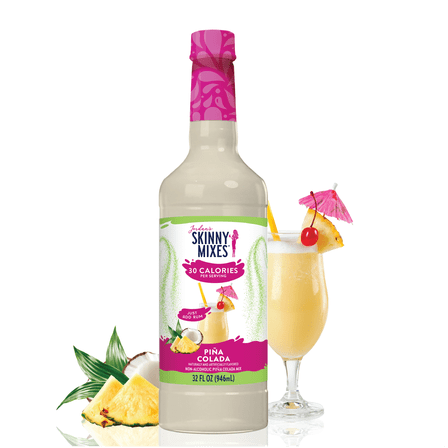 Jordan's Skinny Mixes Sugar Free Pina Colada Mix, 32 Fl Oz