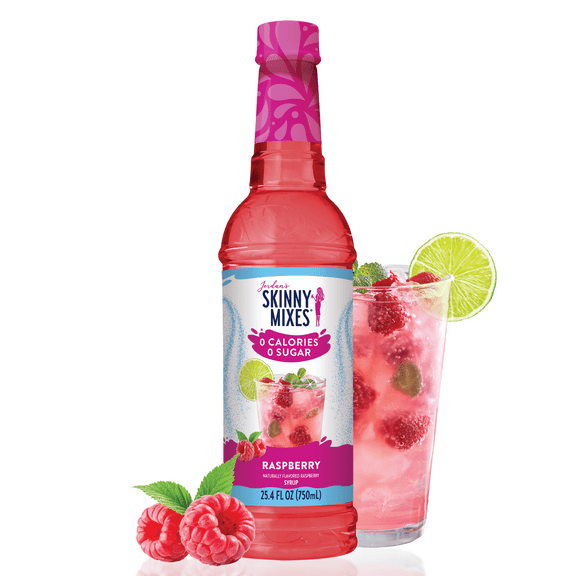 Jordan's Skinny Mixes Sugar Free Raspberry Syrup, 25.4 Fl Oz