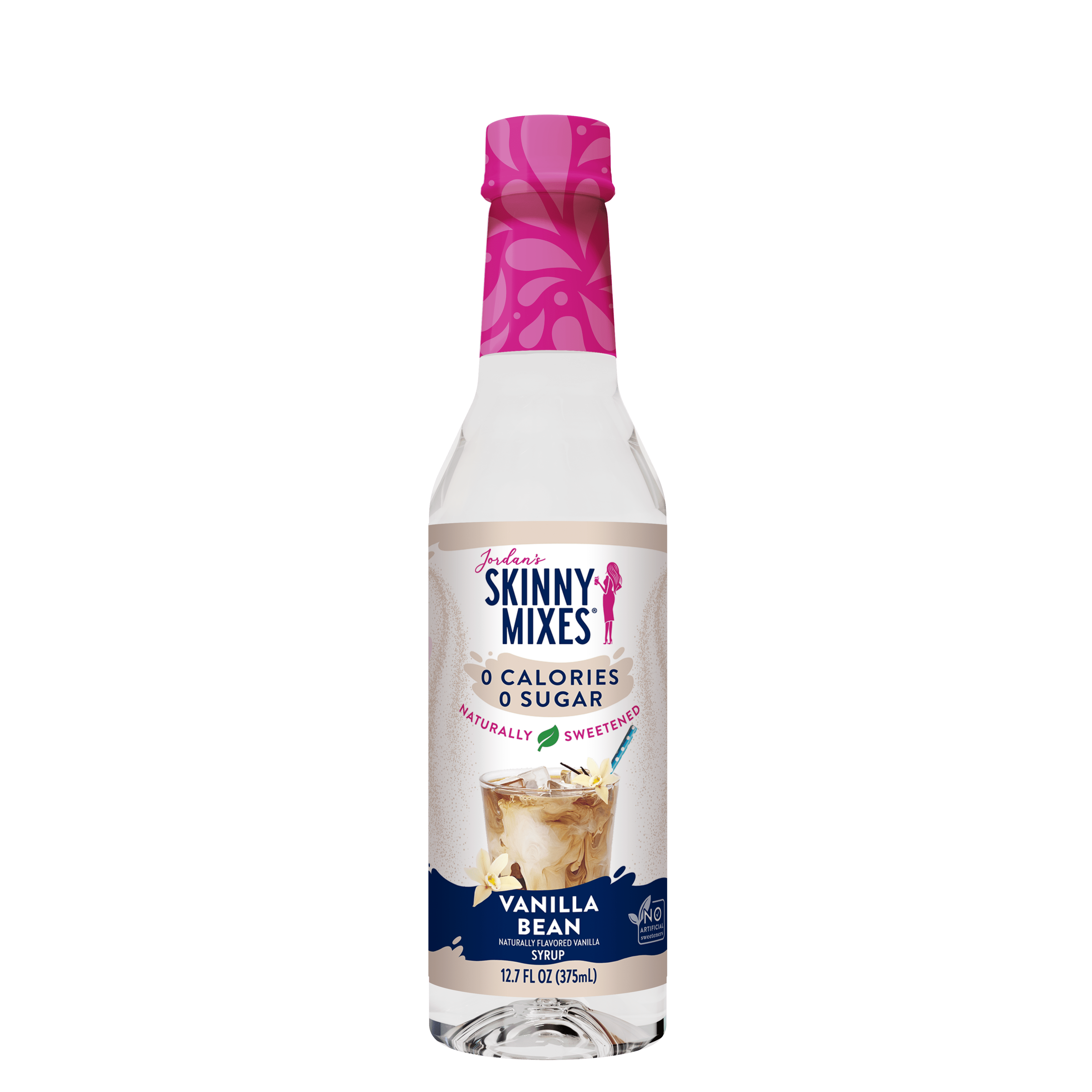Jordan's Skinny Mixes Naturally Sweetened Vanilla Bean Syrup, 375 mL