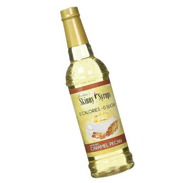 Jordan's Skinny Syrups Caramel Pecan, Sugar Free Coffee Flavoring Syrup