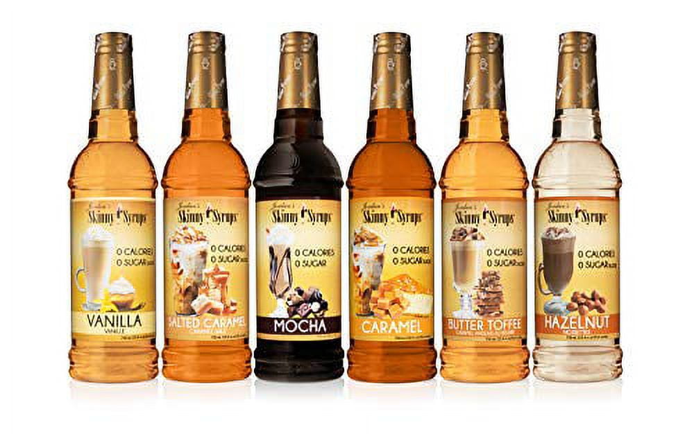 Jordan's Skinny Syrups, Classic Syrup Sampler, Vanilla, Caramel, Mocha