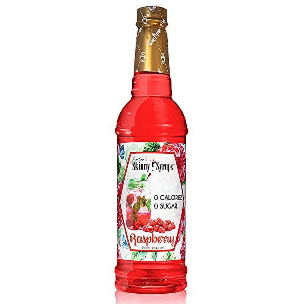 Jordanâ€™s Skinny Syrups Raspberry, Sugar Free Flavoring Syrup, 25.4