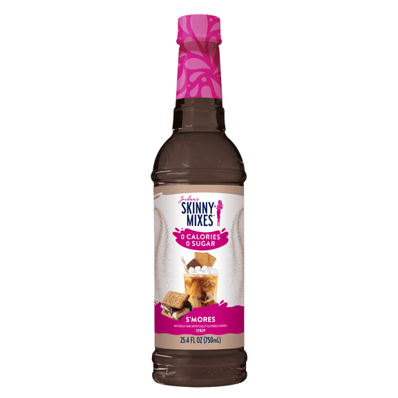 Jordan's Skinny Mixes Sugar Free S'mores Syrup, 25.4 Fl Oz