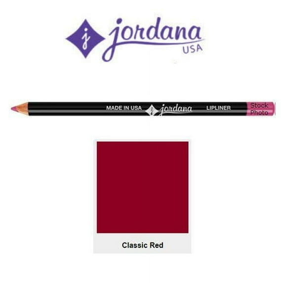 Jordana Longwear Lipliner Pencil 01 Classic Red