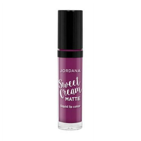 Jordana Sweet Cream Matte Liquid Lip Color Currant Jam MLC-26