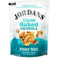 thumbnail image 1 of Jordans Cereals Delightfully Crisp Slow-Baked Granola, No Artificial Flavors, Colors, or Preservatives, Healthy Snacks, 11.4 oz, Four Nut, 1 of 5