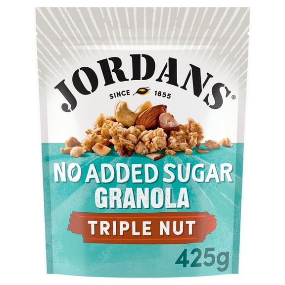 Jordans No Added Sugar Granola Triple Nut 425g, Imported from Britain