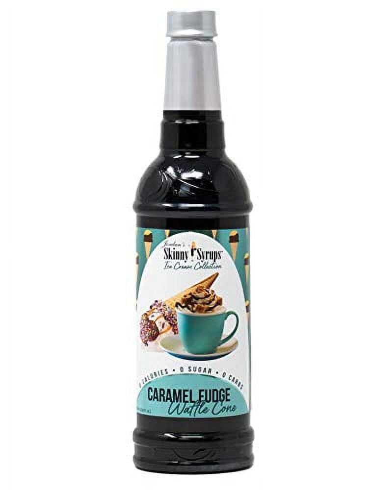 Jordans Skinny Syrups Ice Cream Collection Caramel Fudge Waffle Cone
