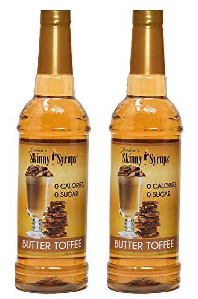 Jordans Skinny Traditional Sugar Free Syrups 750 ml 2 Bottles (Butter