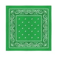 thumbnail image 1 of Jordefano Multicolor 12 Pack Dozen Paisley Bandanas Novelty (Green), 1 of 2