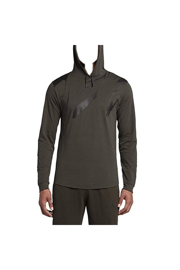 Jorden Mens Aj 8 Hooded Long Sleeve Hoodie