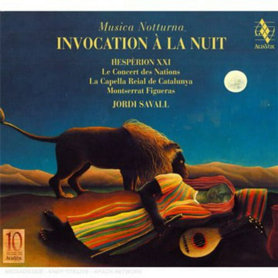 Jordi Savall - Invocation to the Night - Music & Performance - CD