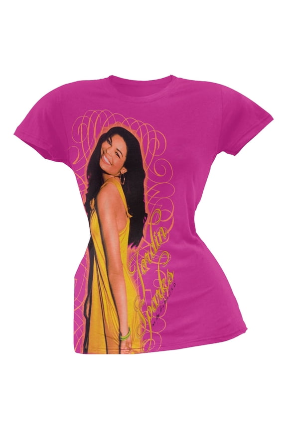 - Yellow Dress Juniors T-Shirt