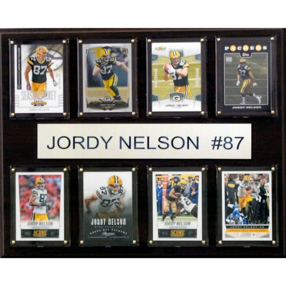 Jordy Nelson Green Bay Packers 12'' x 15'' Plaque