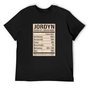 Jordyn Nutrition Facts Name Nickname Alias Title Friends T-Shirt Black Small