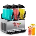 thumbnail image 1 of Joreek Commercial Slushy Machine for Frozen Drinks 45L 1300W 110V Large Slushie Maker Margarita Machine Electric Icey Smoothie Machine, 1 of 8