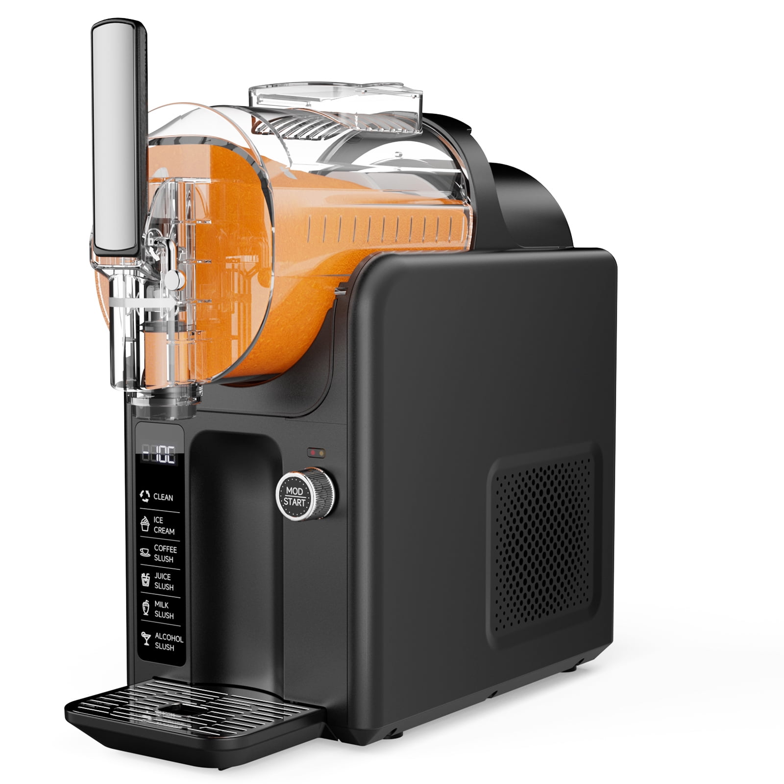 Joreek Slushie Machine 85 fl oz,Slushy Margarita Machine 5-in-1 Frozen Drink & Ice Cream Maker, LED Touch , Rinse, No Ice Needed, Slushy Maker for Milkshakes, Smoothie, Frappes