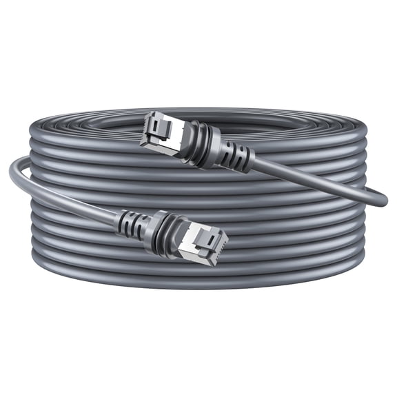 Jorenca Starlink Cable Starlink Gen 3 Cable, 150FT Starlink Replacement Cable, Upgrade Waterproof Starlink Cable Replacement for Starlink Rectangular Satellite Gen3 V3 Cable, Gray