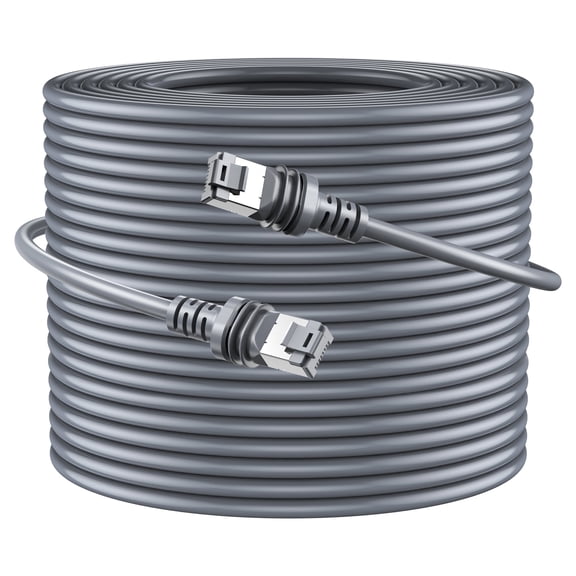 Starlink Gen 3 Cable, Outdoor Waterproof Satellite Replacement Standard V3 Cord, for Starlink Rectangular Satellite Gen 3 Cable Extension Accessories (300FT), for Caravan/Traveling/Camping