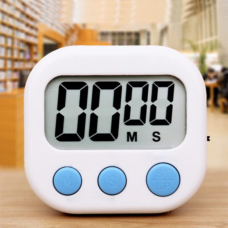 Jorex Mart Digital Kitchen Timer Stopwatch Countdown Large Digits Loud ...