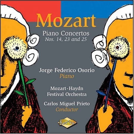 Jorge Federico Osorio - Piano Concertos 14 23 & 25 - Music & Performance - CD