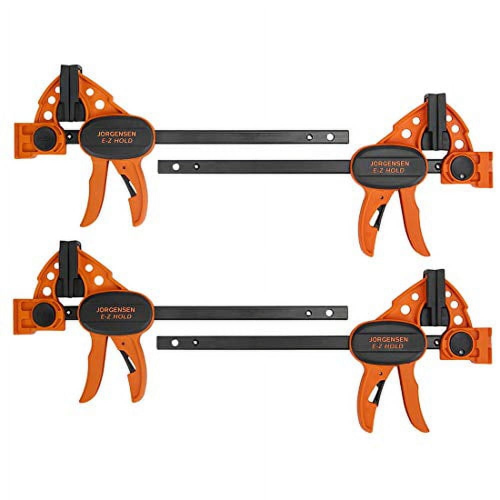 6" Spreader/Bar Clamp Set, 4pack,OneHand Light Duty EZ Hold Clamp/Spreader, 99216A