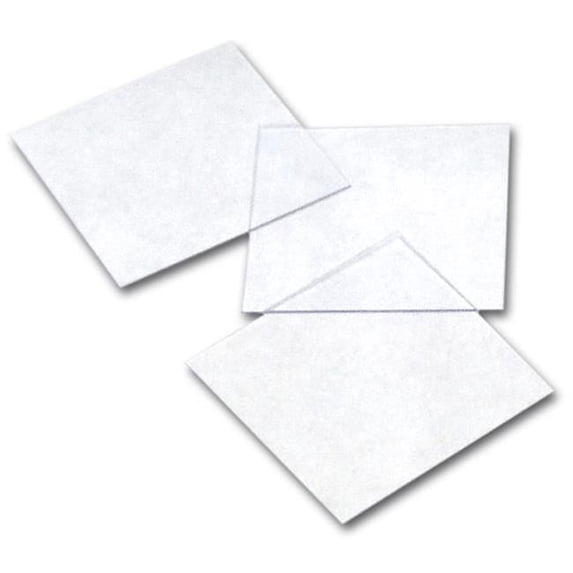 Jorgensen Laboratories 014JRJ-336P Microscope Plastic Cover Slips, 100 per Box