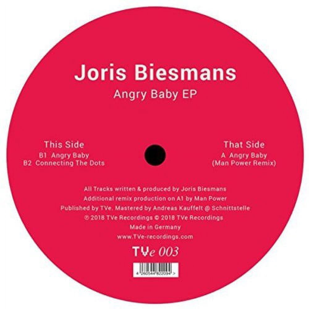 Joris Biesmans - Angry Baby - Music & Performance - Vinyl