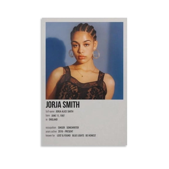 Jorja Smith AlbumesLost & Found (1) Wall Art Poster Scroll Canvas Painting Picture Living Room Decor Home