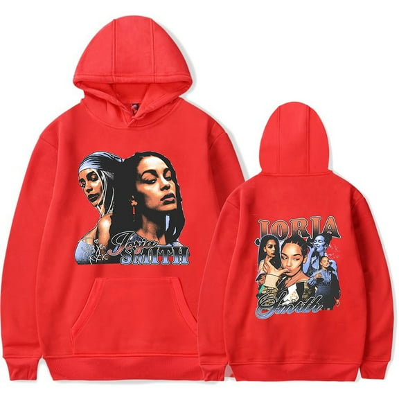 Jorja Smith Merch Hoodies Popular Graphics Print Unisex Trendy Casual Streetwear Sweatshirt